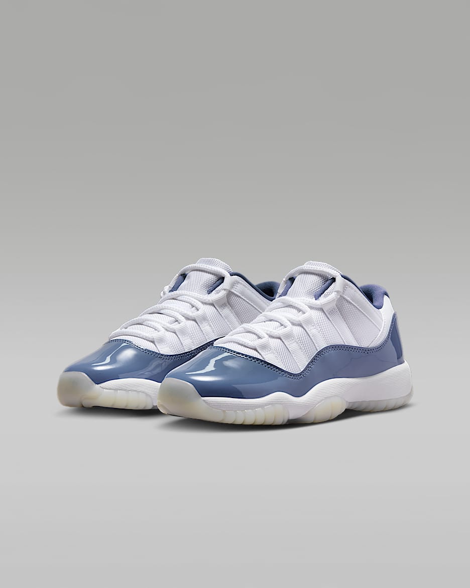 Air Jordan 11 Retro Low Diffused Blue Big Kids Shoes. Nike